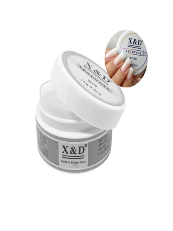 LED UV GEL X&D 15G WHITE - Image 4