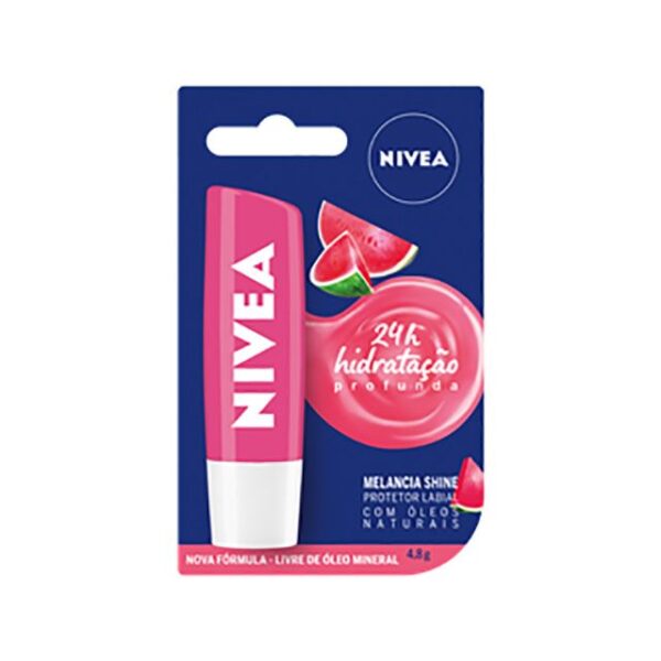 PROTETOR LABIAL NIVEA 4.8G MELANCIA SHINE