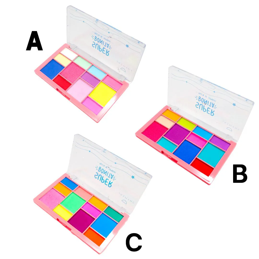 SUPER BONITA PALETA DE SOMBRAS JASMYNE JSJ1207 - Imagem 3