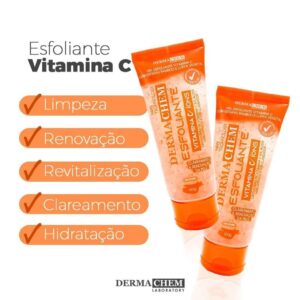 GEL ESFOLIANTE VITAMINA C 100G DERMACHEM