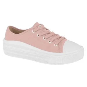 TENIS FEMININO MOLECA 5757.100.20221.84768 ROSA C/ BRANCO TAM 34