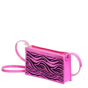 BOLSA PETITE JOLIE PJ10461 J-LASTIC LILAS/FLORZINHA BRANCO