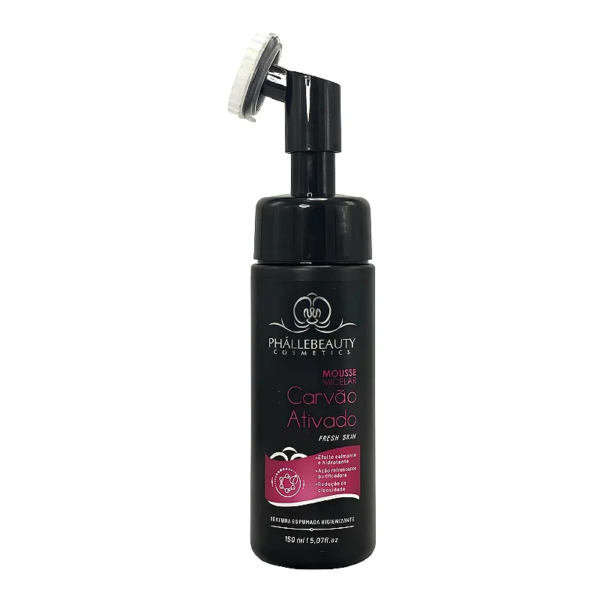 MOUSSE MICELAR CARVAO ATIVADO PHALLEBEAUTY PH0723